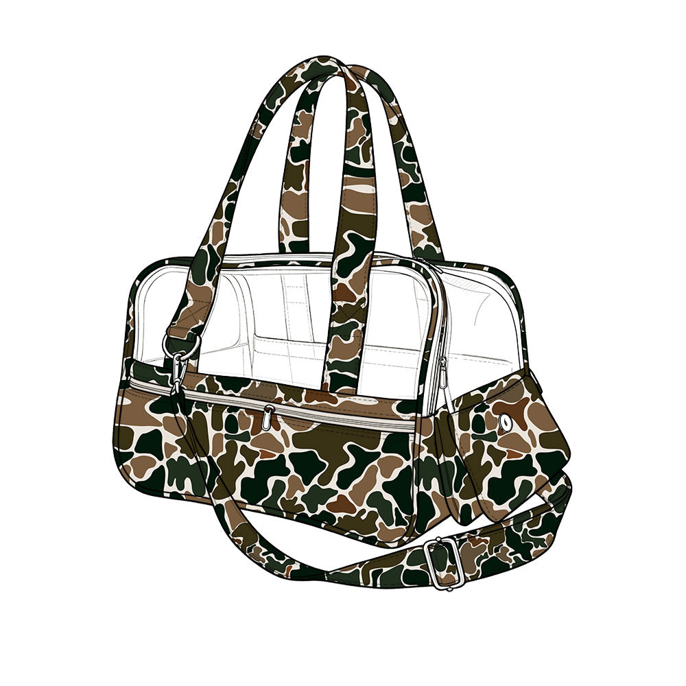Baby Kids Ducks Brown Camo Space Capsule Pet Bags Boxes Preorder