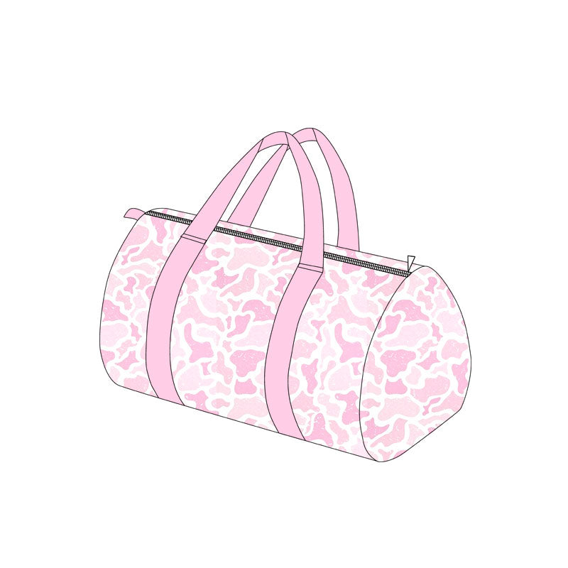 Adult Pink Camo Gym Bags Preorder