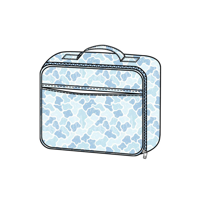 Baby Boys Blue Camo Lunch Boxes Preorder