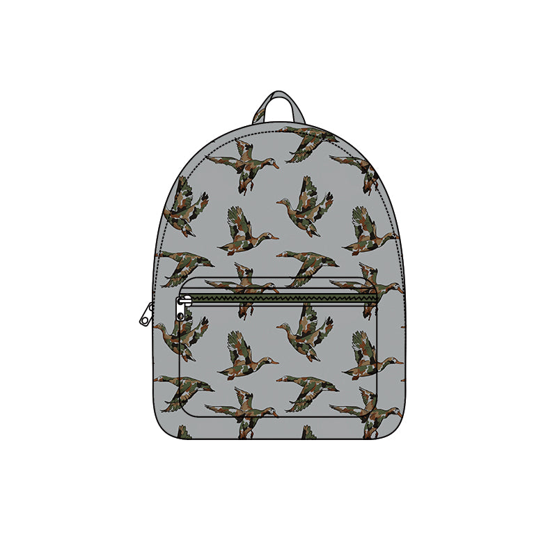 Baby Kids Camo Ducks Hunting School Backpack Bags Preorder