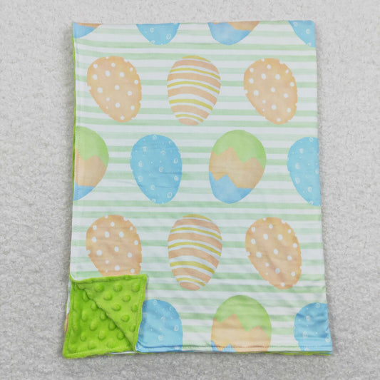 Sibling Baby Kids Rabbits Eggs Easter Blankets