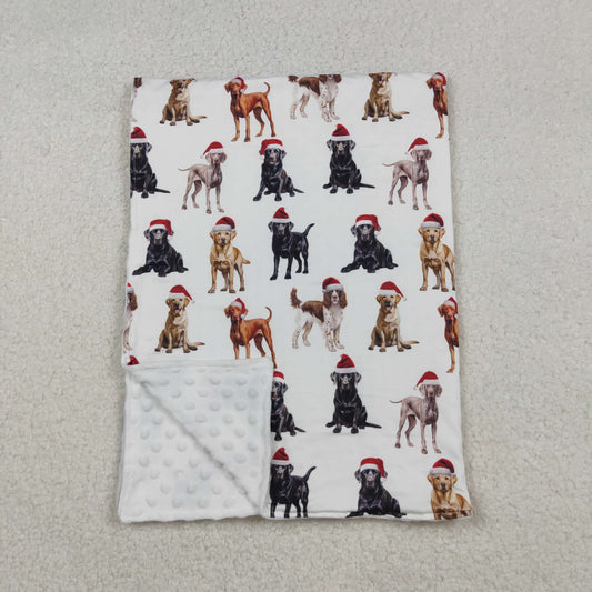 Sibling Baby Kids Christmas Blankets