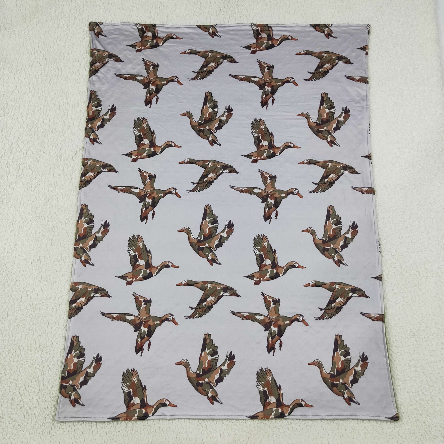 Baby Boys Camo Ducks Hunting Blankets