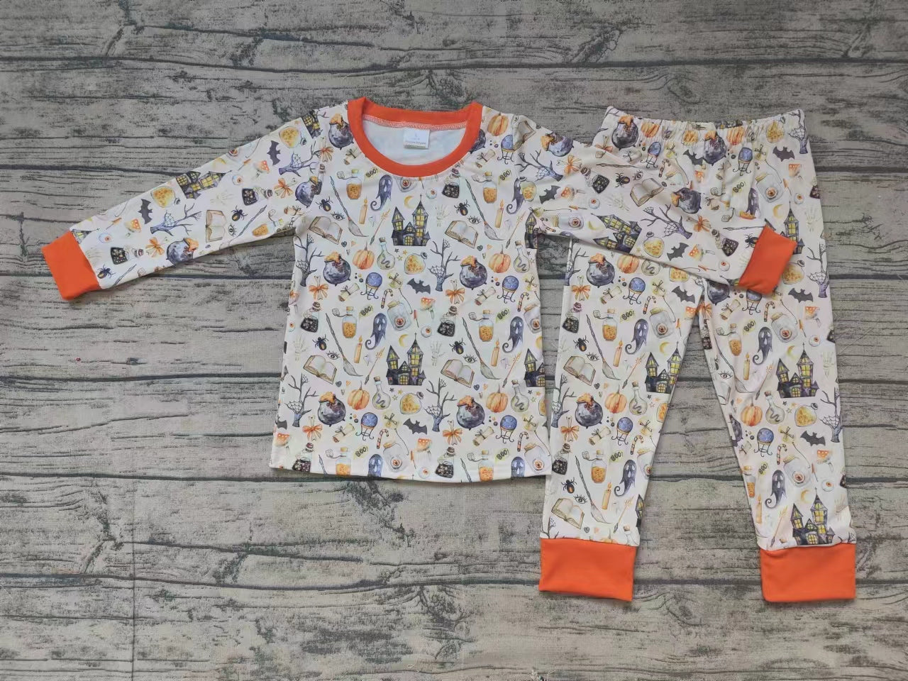 Baby Boys Halloween Magic Top Pants Pajamas Clothes Sets