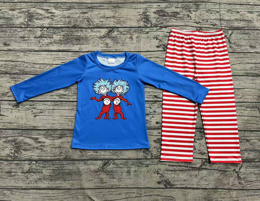 Baby Boys Dr Reading Thing Shirt Top Pants Clothes Sets