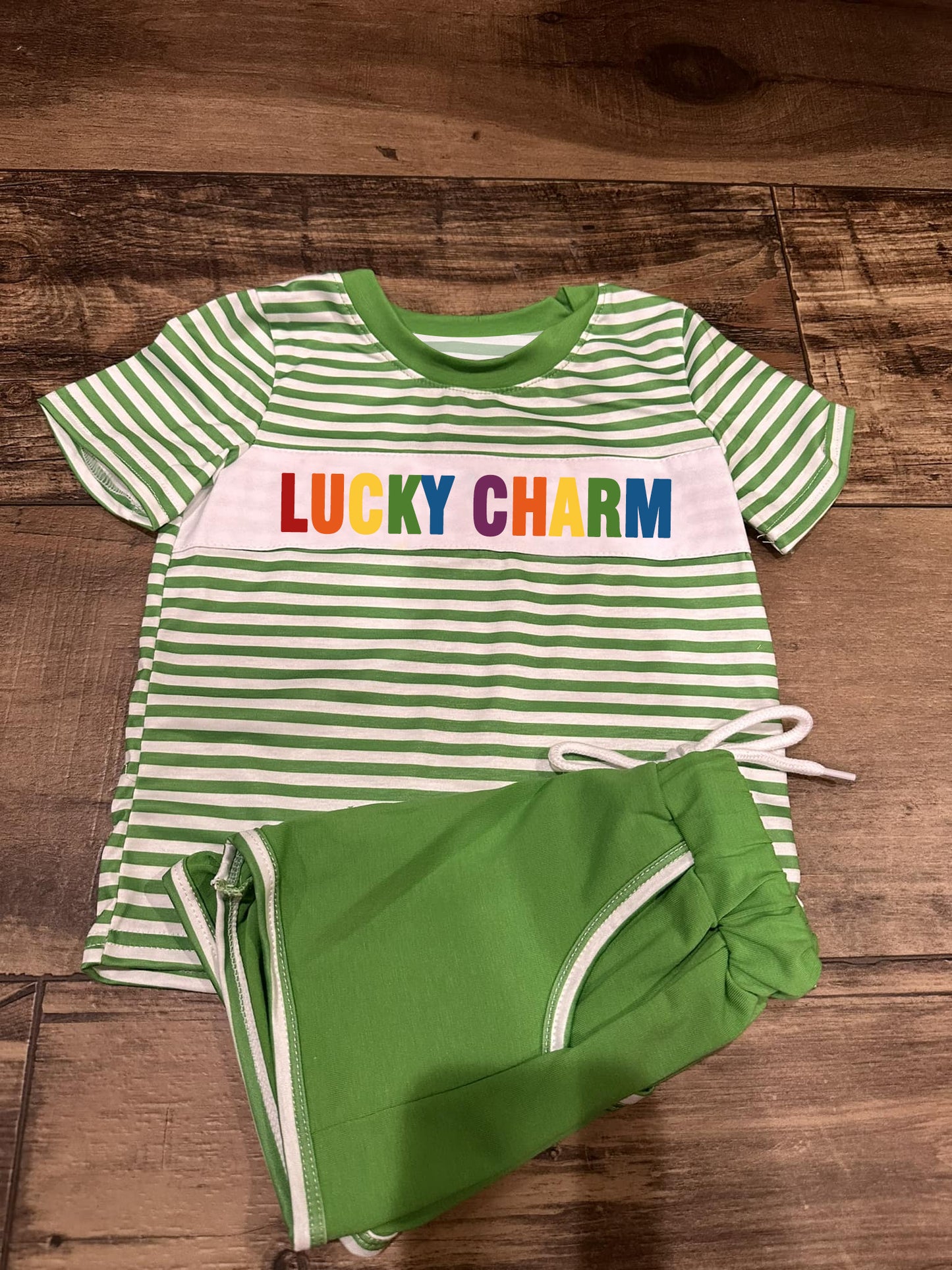 Baby Boys Lucky Charm St Patrick Shirts Shorts Clothes Sets Preorder