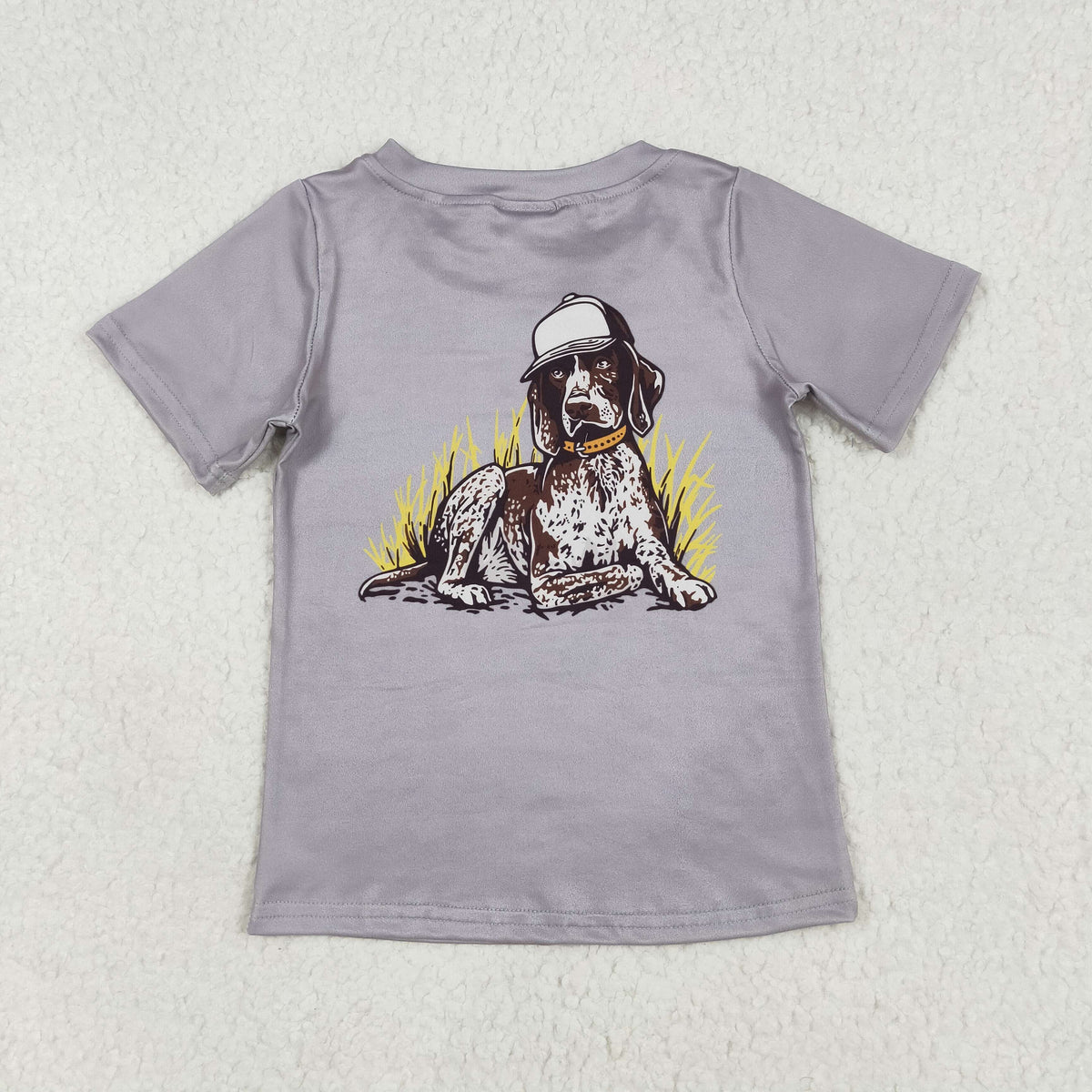 Sibling Baby Boys Short Sleeves Camo Deer Ducks Dogs Hunting T-shirts Top