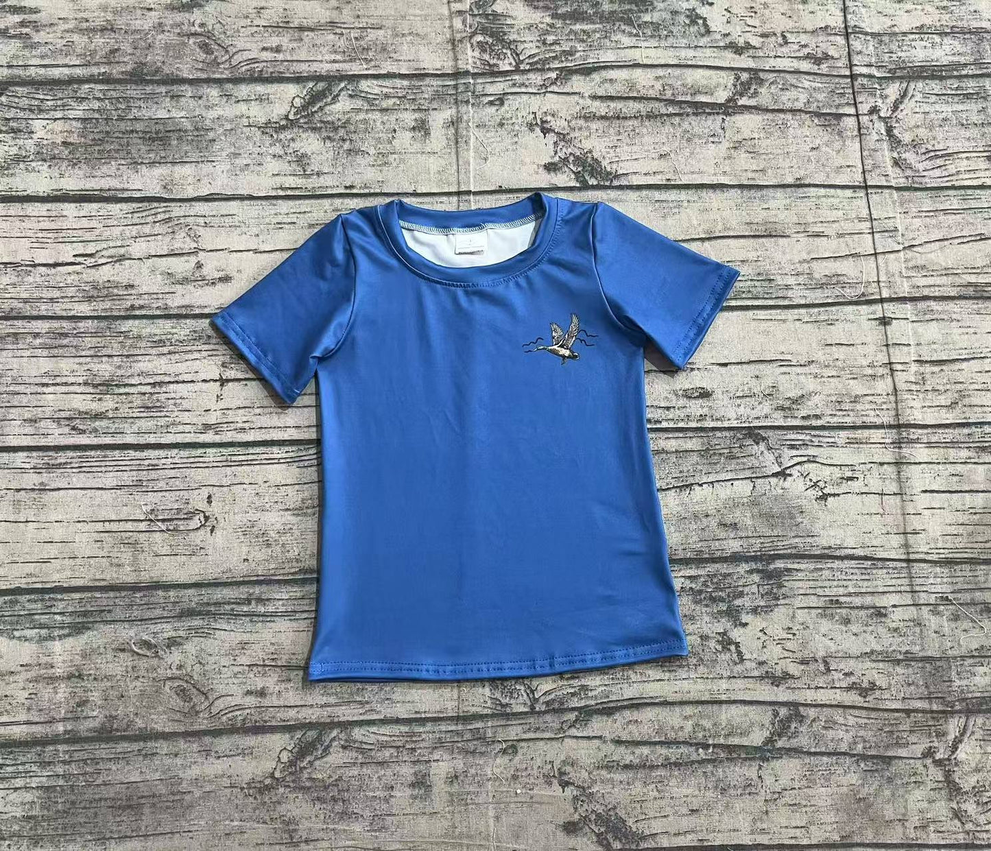 Baby Boys Blue Duck Short Sleeve Tee Shirts Tops