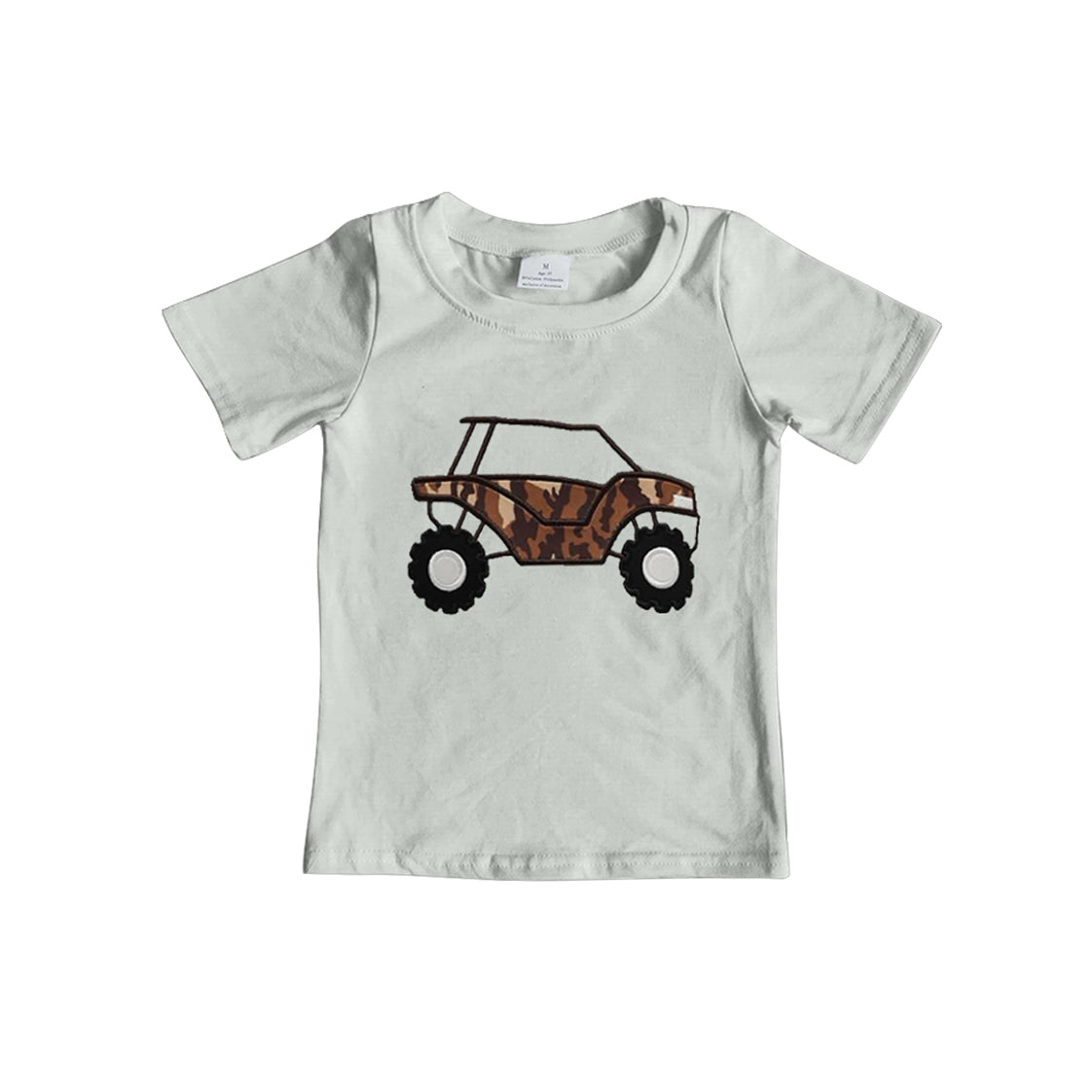 Baby Boys Brown Bottomland Camo Truck Tee Shirts Tops Preorder