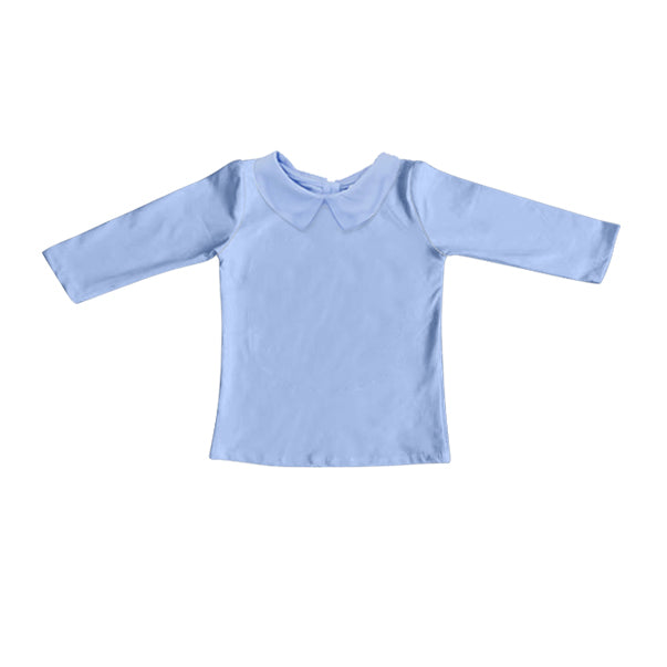 Baby Boys Blue Long Sleeves Tee Shirts Top Preorder