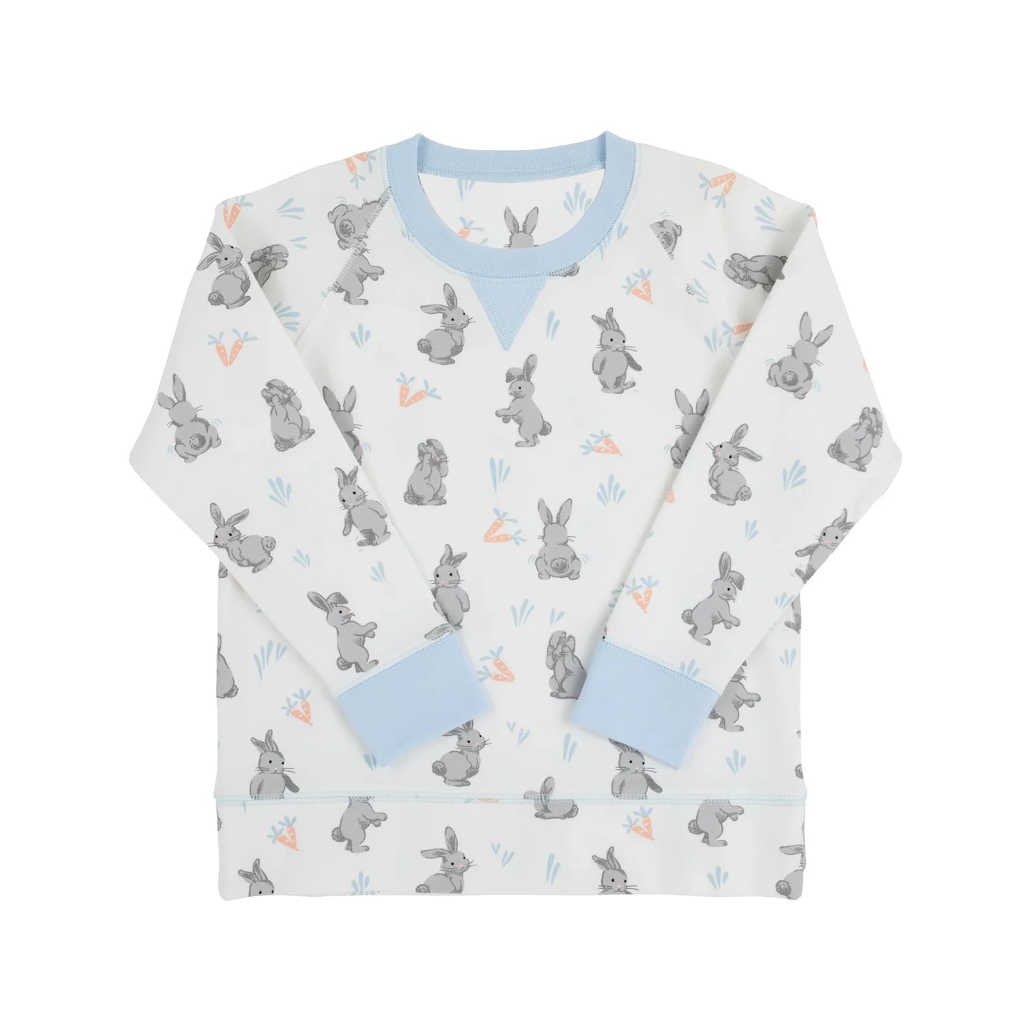Baby Boys Long Sleeve Carrots Rabbits Easter Tee Shirts Top Preorder