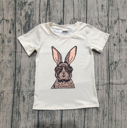Baby Boys Short Sleeve Rabbits Easter T-shirts Top
