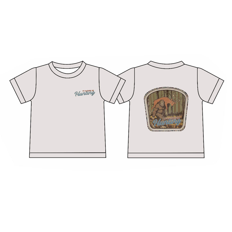 Baby Boys Back Camo Deer Hunting T-shirts Top Preorder
