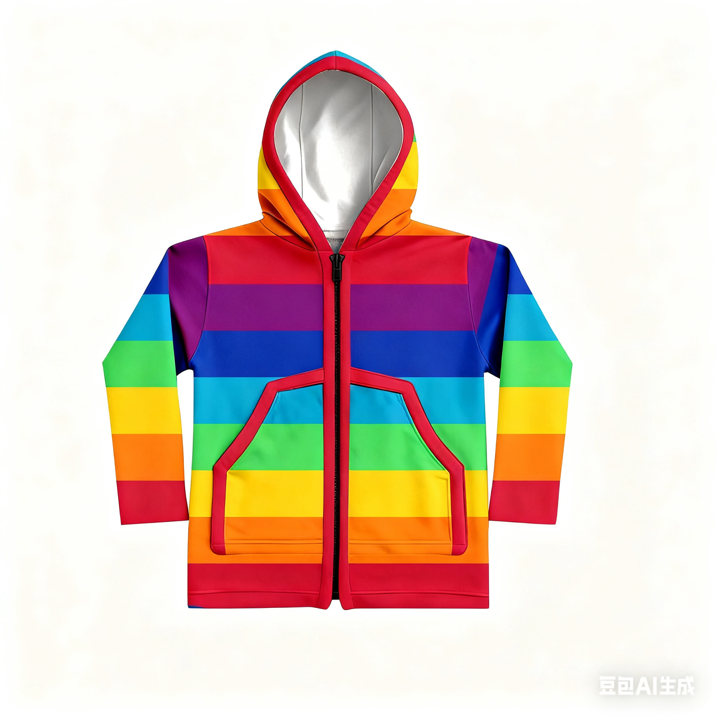 Baby Boys Colorful Stripe Pockets Hoodies Top Preorder