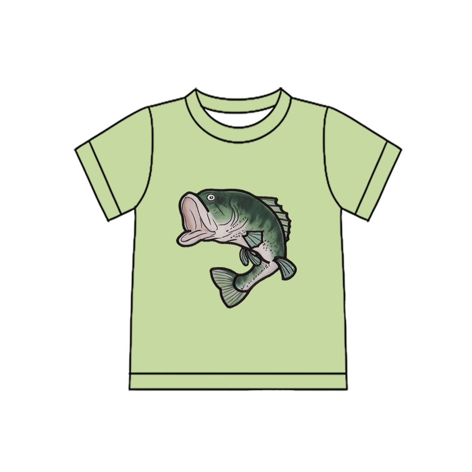 Baby Boys Short Sleeve Fishing Hunting T-shirts Top Preorder