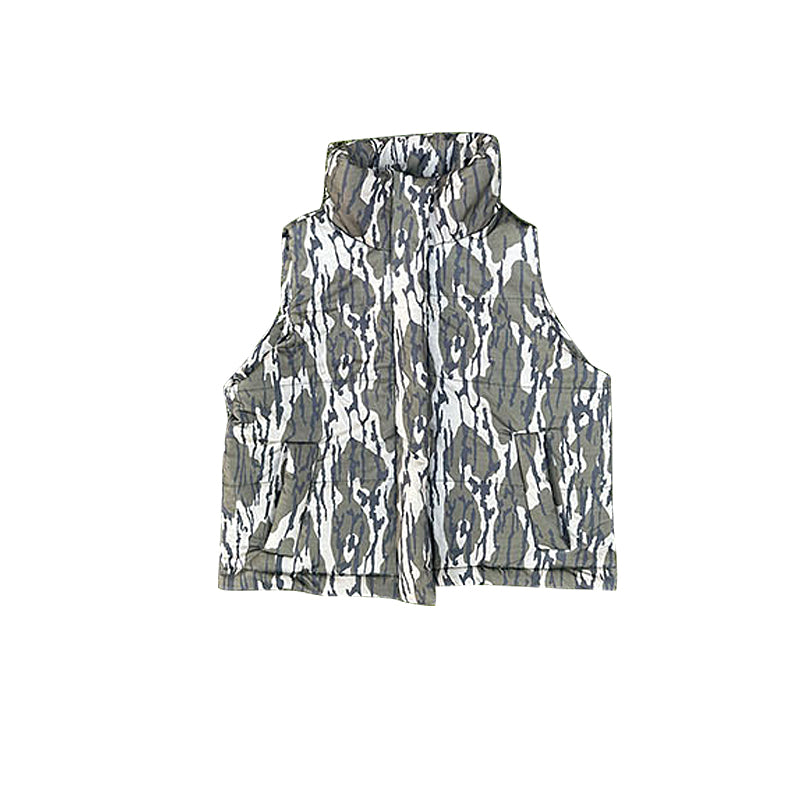 Baby Boys Southern Olive Camo Zipper Pockets Yoga Jackets Top Preorder