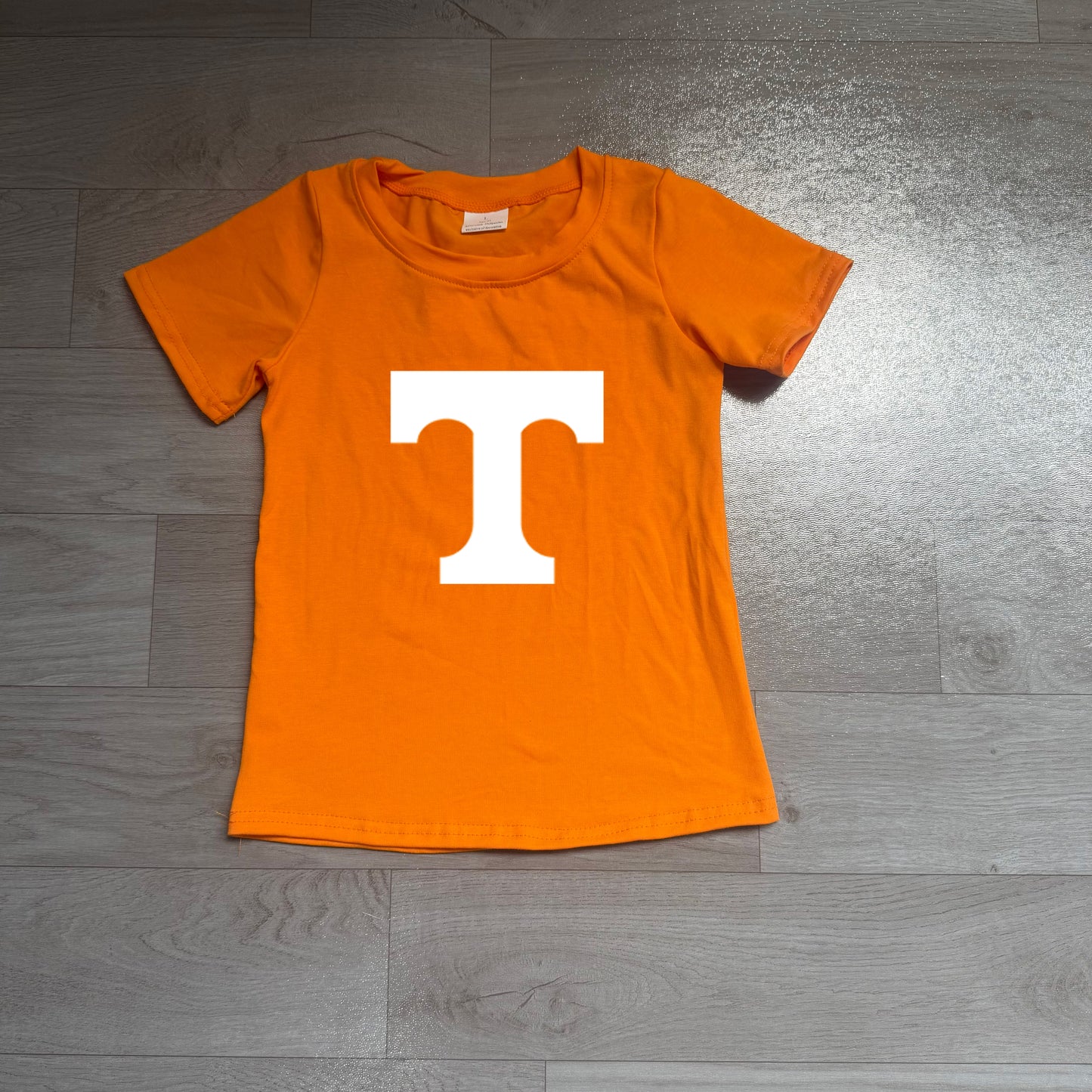 Baby Boys Short Sleeve Vinyl Tennessee Team T-shirts Top