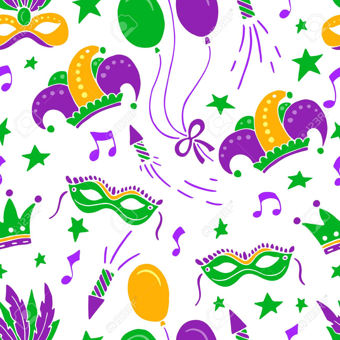 Baby Girls Mardigras Masks Zipper Pullover Skirt Shorts Yoga Clothes Set Preorder