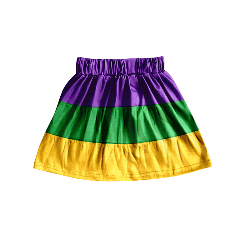 Baby Girls Mardi Gras Purple Skirts preorder