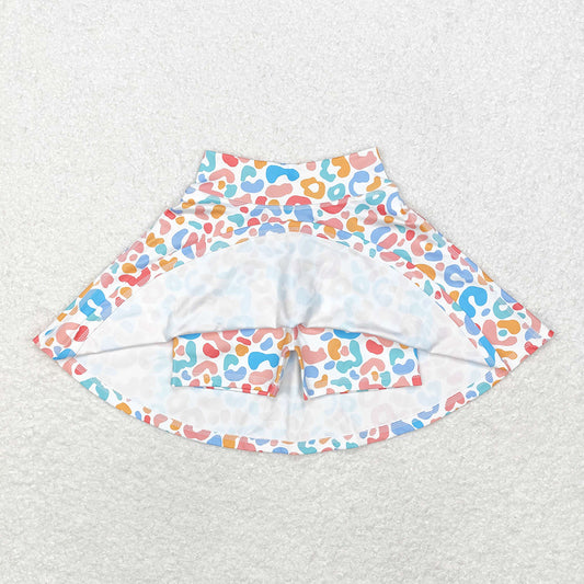 Baby Girls Leopard Colorful Skirts