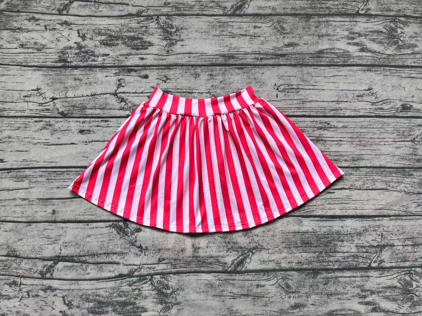 Baby Girls Pink Hotpink Stripes Knee Length Skirts