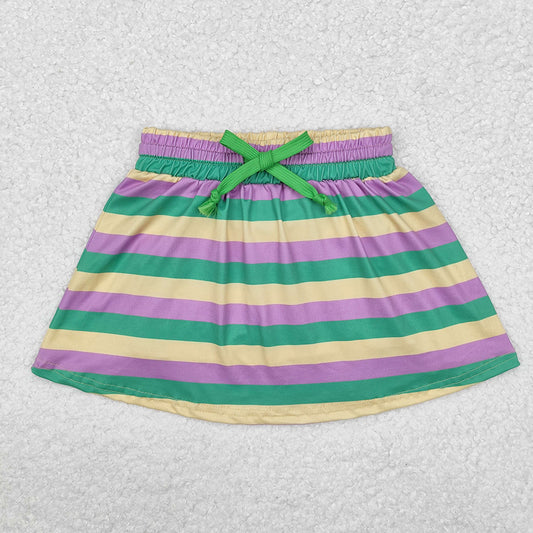 Sibling 4 Colors Baby Girls Mardigras Skirt Shorts Bottom
