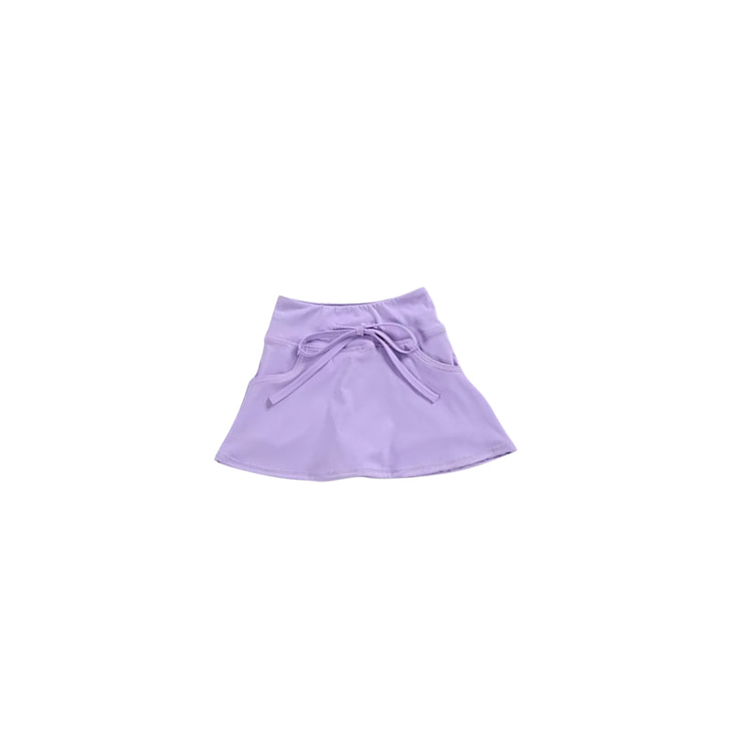 Baby Girls Lavender Yoga Skorts Bottoms Preorder