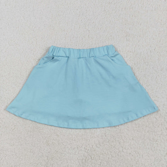 Sibling Baby Girls Pocket Cotton Skorts Skirts