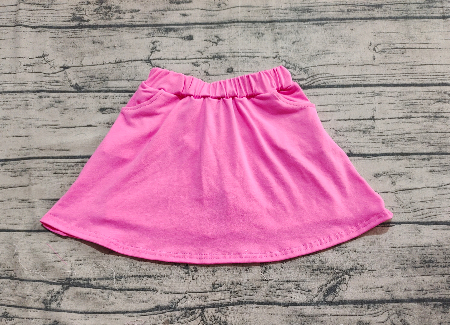Baby Girls Dark Pink Pocket Yoga Active Wear Skorts