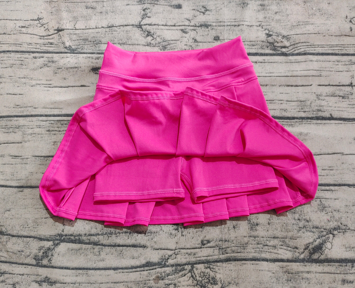 Baby Girls Hot Pink Yoga Active Wear Skorts Skirts