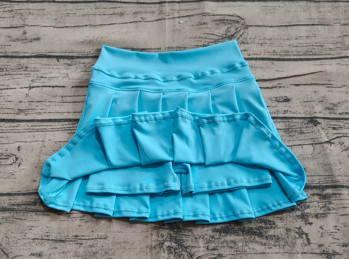 Baby Girls Blue Yoga Active Wear Skirts