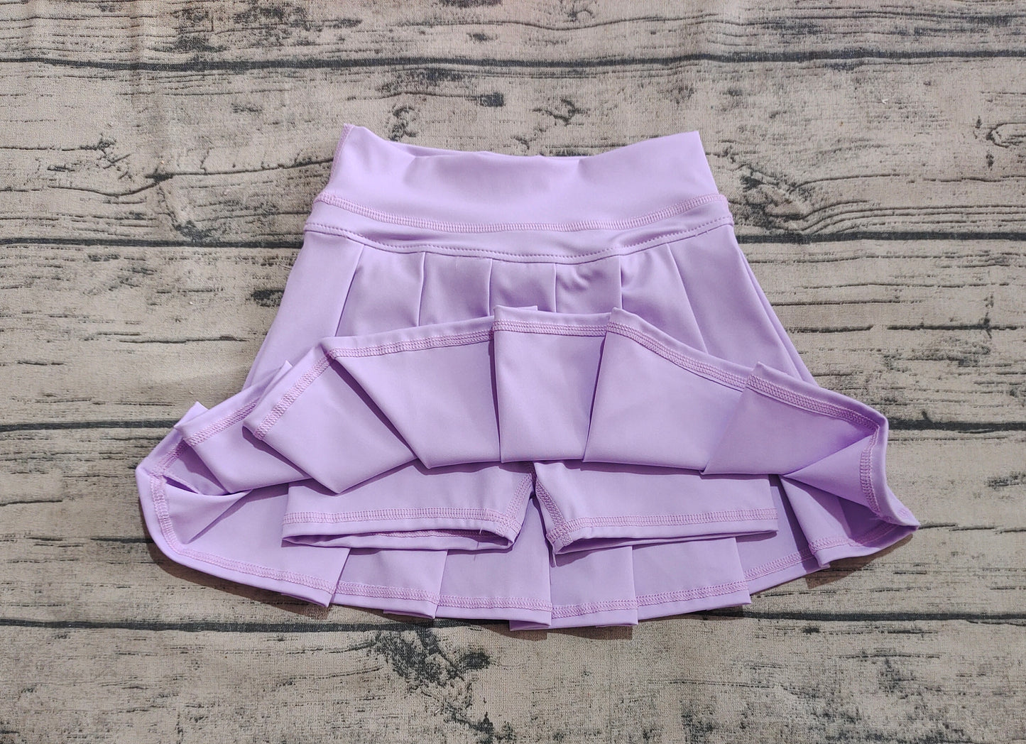 Baby Girls Lavender Yoga Active Wear Skirts