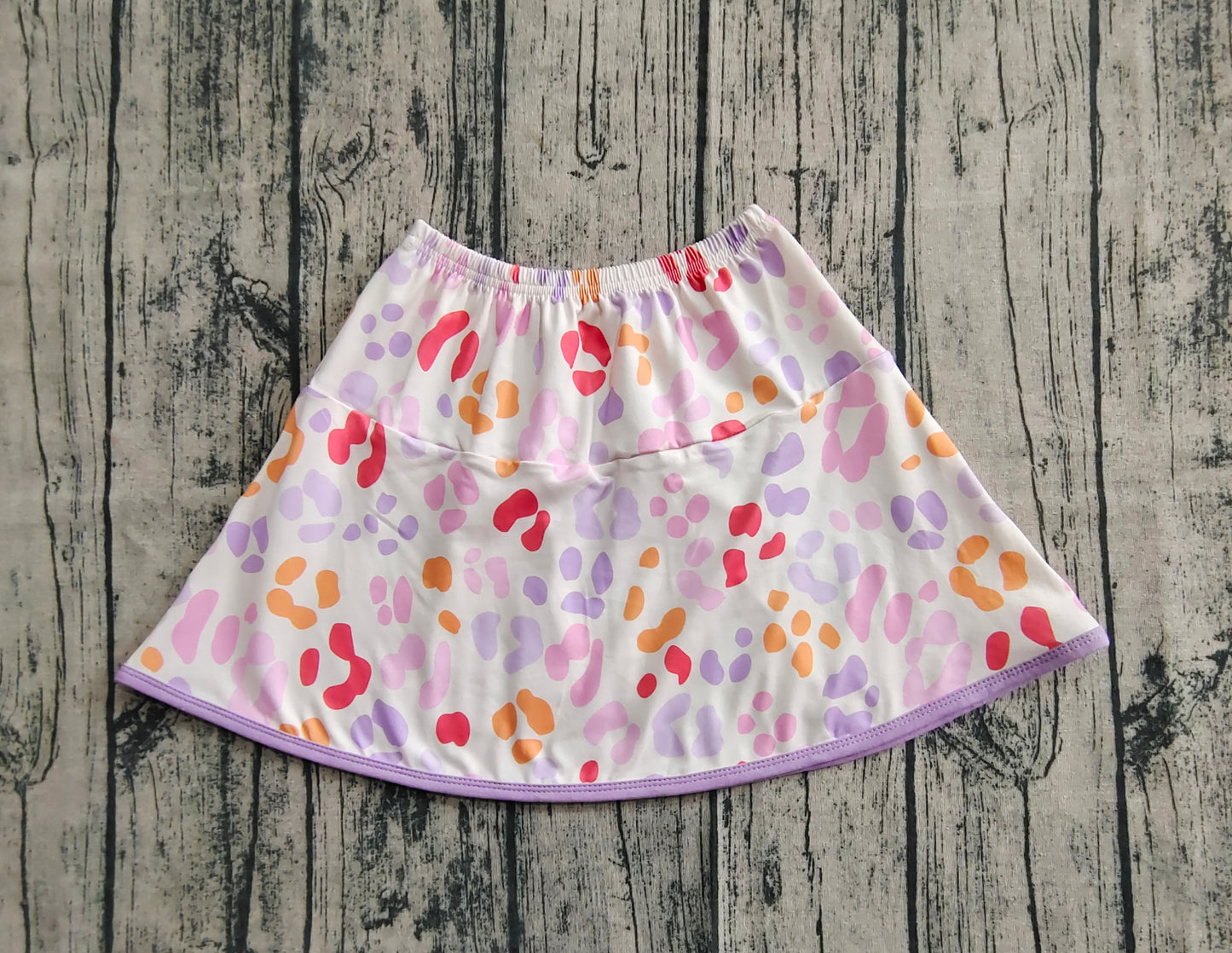 Baby Girls Colorful Leopard Shorts Skirts