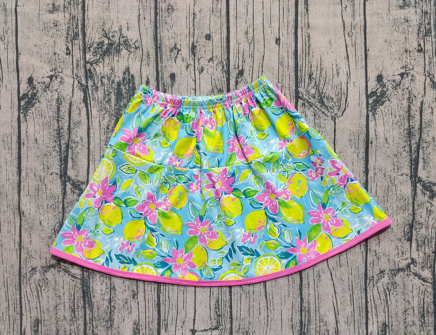 Baby Girls Lemon Summer Skirt Bottoms