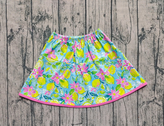 Baby Girls Lemon Summer Skirt Bottoms