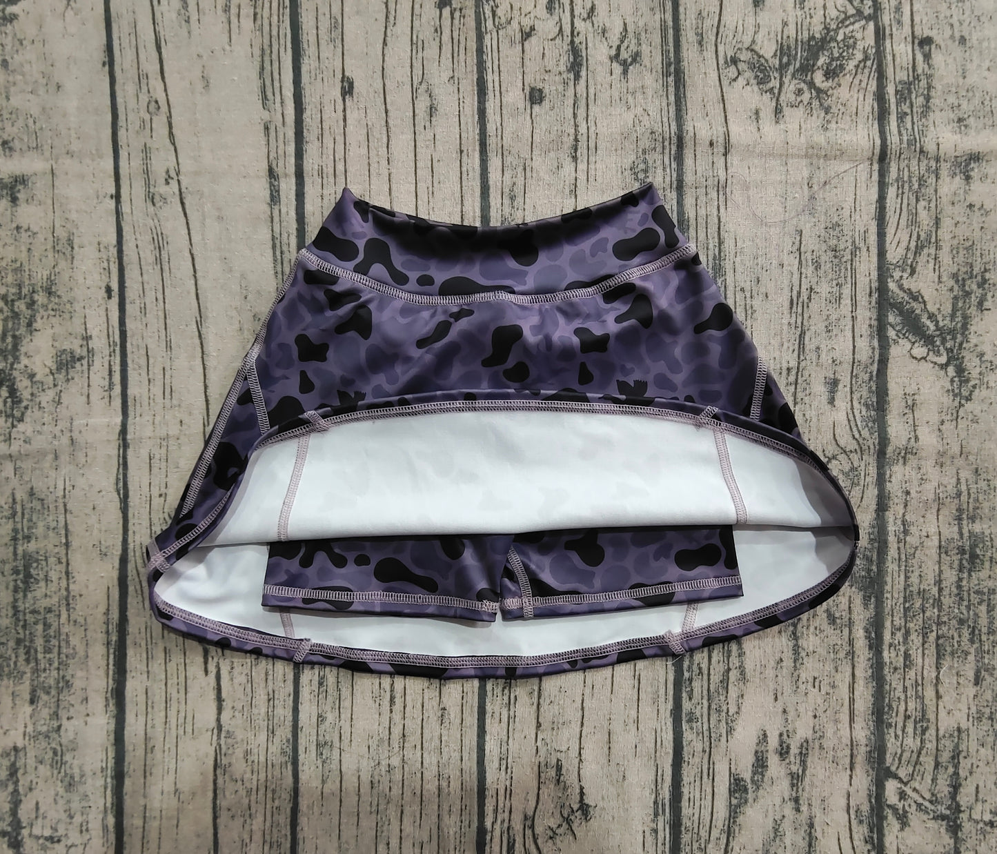 Baby Girls Western Davy Ducks Camo Yoga Skorts Bottom