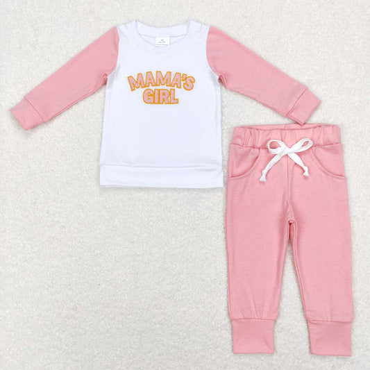 Sibling Baby Girls Boys Mama's Children Top Legging Pants Clothes Sets