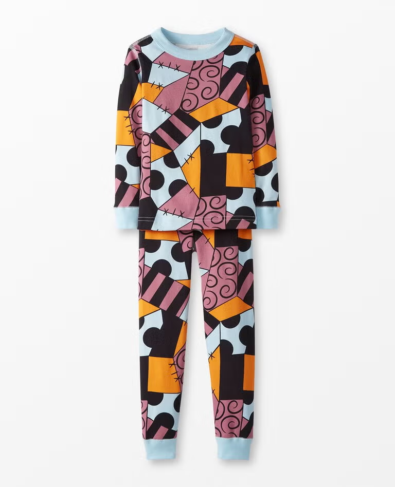 Baby Girls Colorful Pies Plaid Top Pant Fall Pajamas Set Preorder