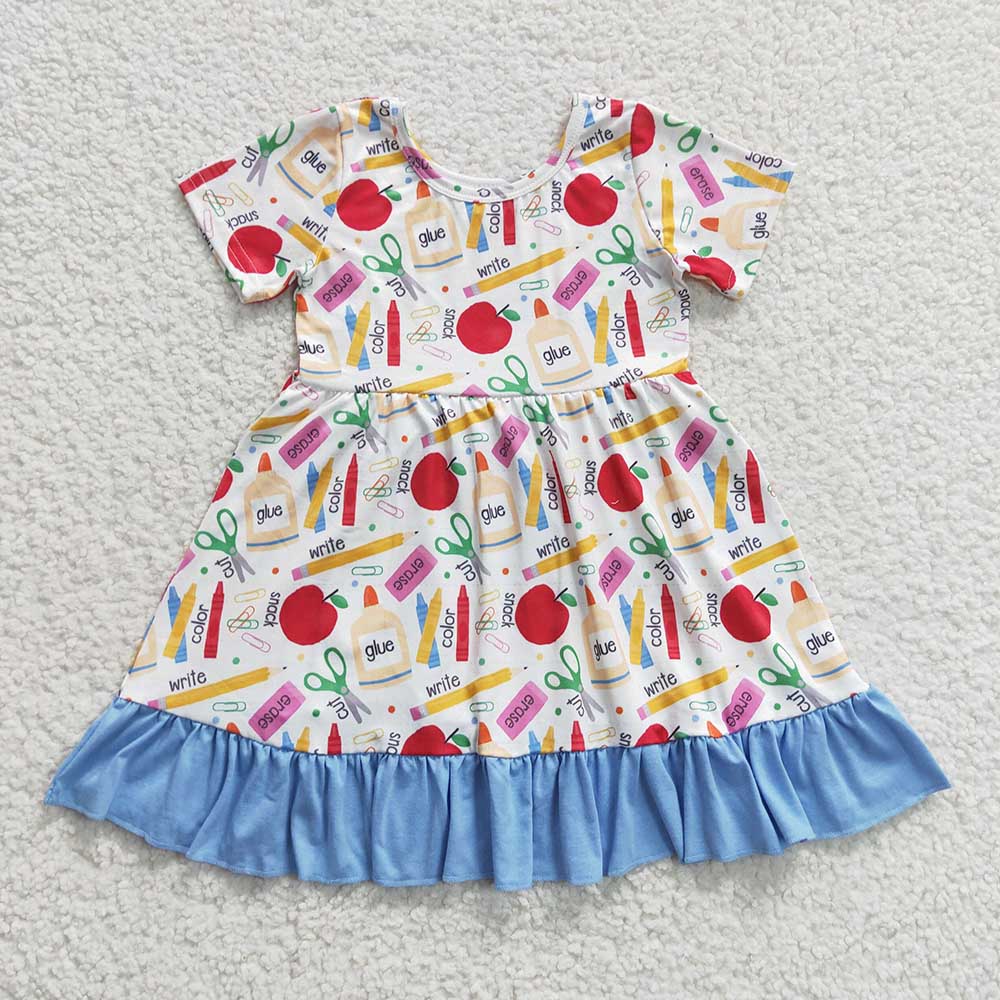 Sibling Girls Baby Boys Back To School Dresses Outfits Sets