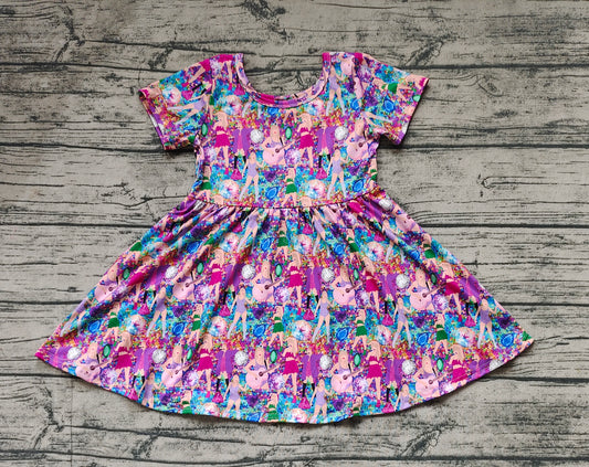 Baby Girls Colorful Singer Knee Length Dresses