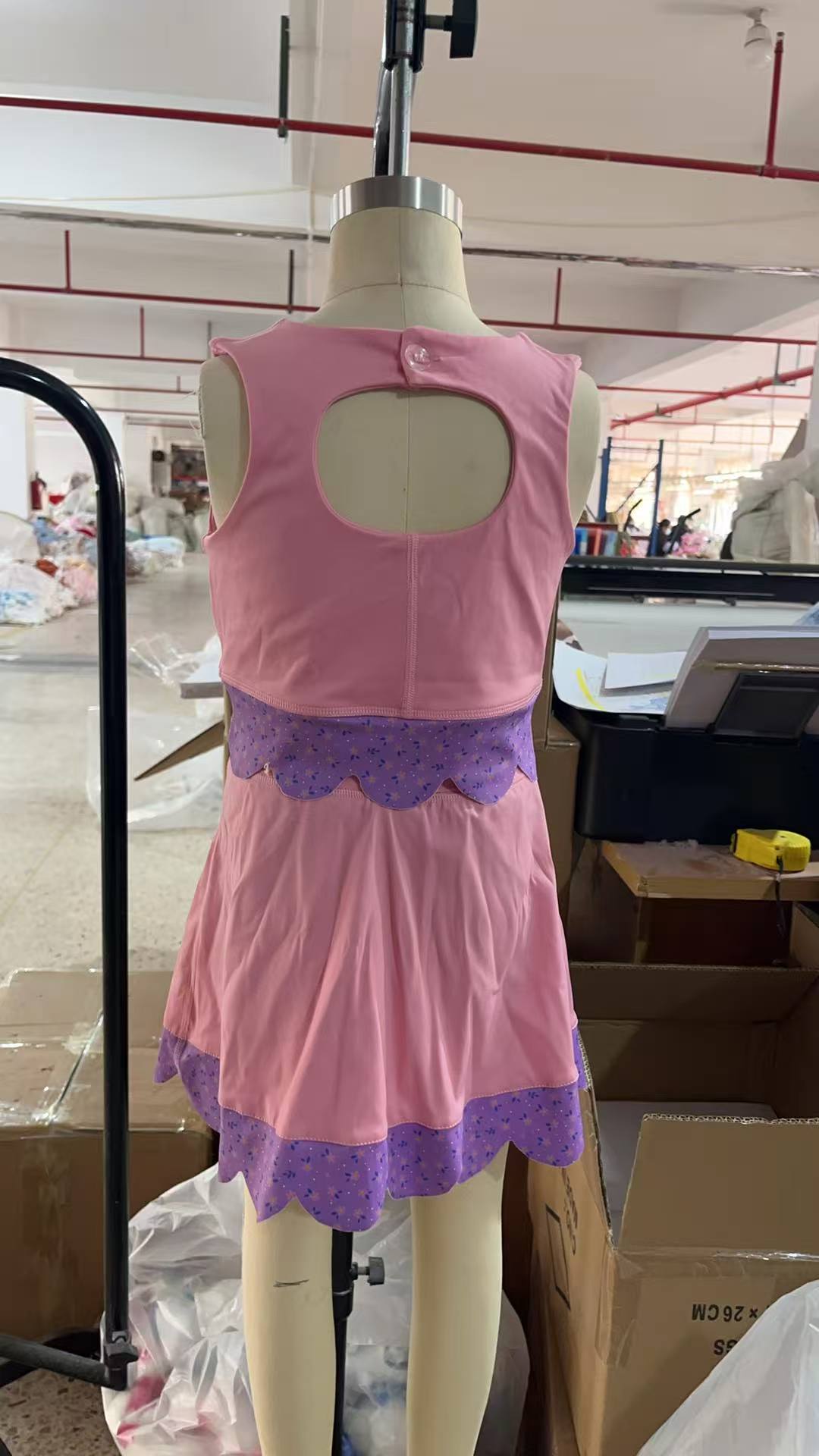 Baby Girls Pink Sleeveless Vest Top Bows Skirt Shorts Yoga Clothes Sets Preorder