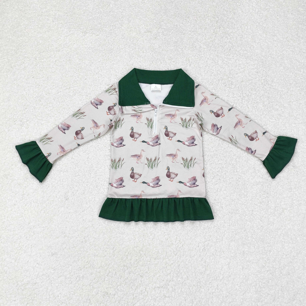 Sibling Baby Boys Long Sleeves Western Camo Aztec Half Zipper Pullovers Top