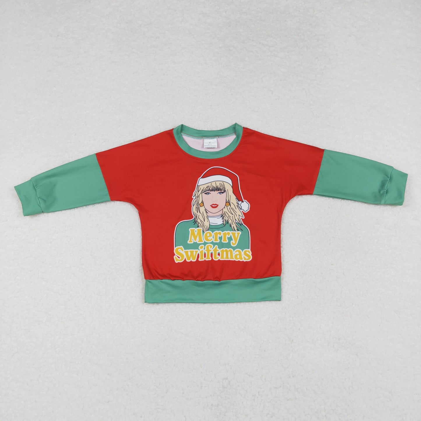 Sibling Baby Girls Long Sleeve Christmas Singer T-shirts Top