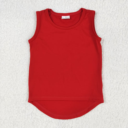 Sibling Baby Girls Sleeveless Colorful Yoga Vests Top