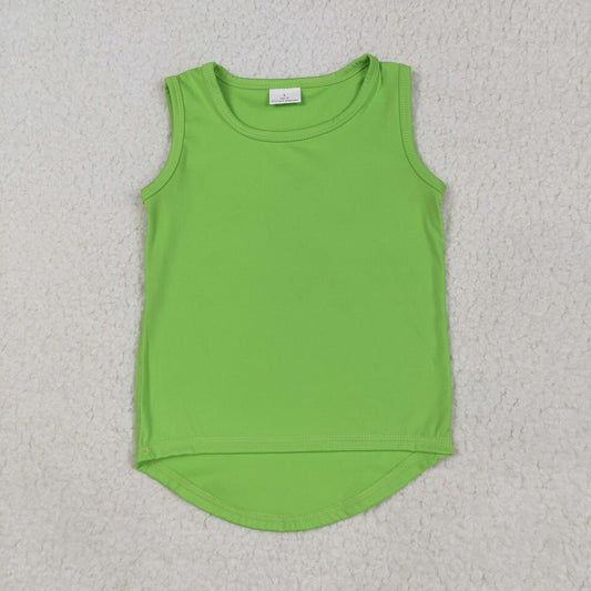 Sibling Baby Girls Sleeveless Colorful Yoga Vests Top