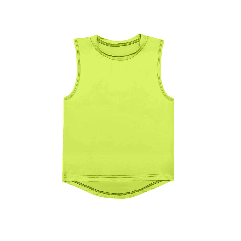 Baby Girls Aqua Sleeveless Yoga Active Tee Shirts Vest Preorder