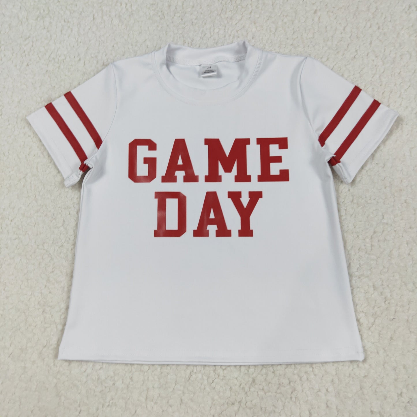 Sibling Baby Girls Game Day Yoga Active Team Tee Shirts Tops