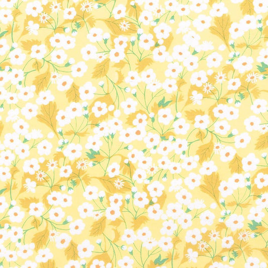 Baby Girls Yellow Flowers Long Sleeve Yoga Tee Shirts Top Preorder