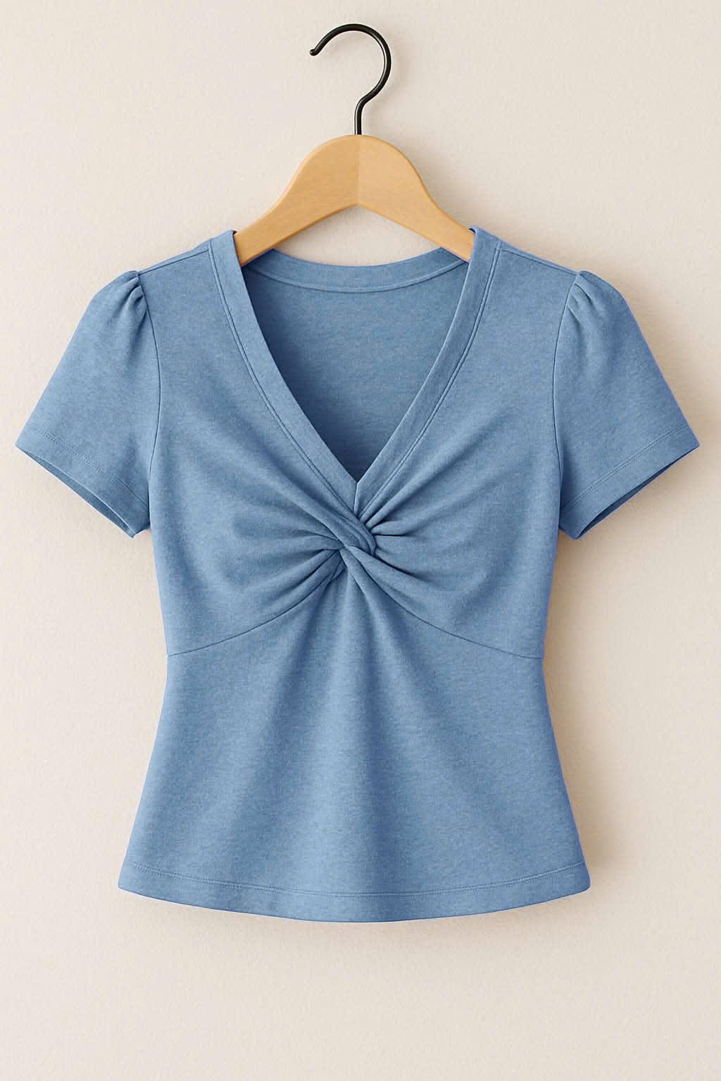 Baby Girls Blue Short Sleeve Yoga T-shirts Top Preorder