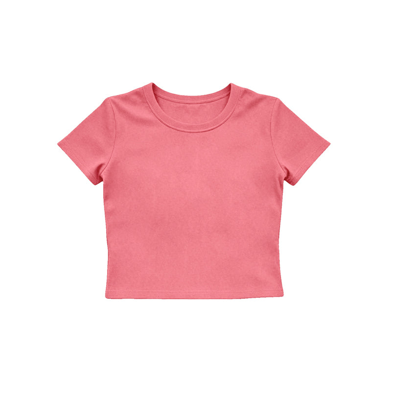 Baby Girls Pink Short Sleeve Yoga Active T-shirts Top Preorder